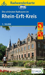 Rhein Erft Kreis Radwanderkarte BVA